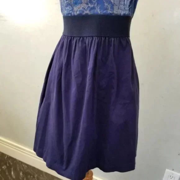 Ecote floral tube top dress with pockets women's size Small (Z5)